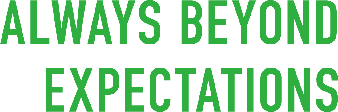 Always beyond expectations